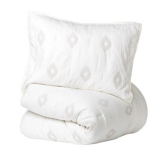 3 piece Nate Berkus Duvet Cover and sham set